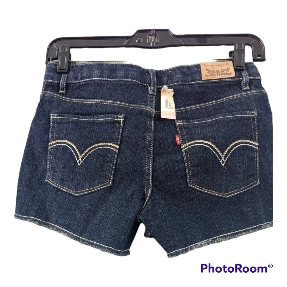 LEVI'S Shorty Shorts,cut off, jean shorts, Size 16 - 27